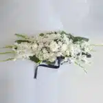 گل رومیزی ترحیم F08 رز داوودی میخک- گلفروشی آنلاین VIP Shop