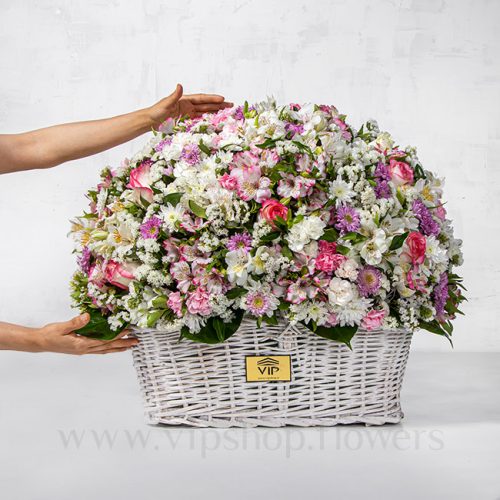 ابعاد سبد گل شماره 33