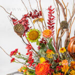 تزئینات باکس گل Halloween خاص است.