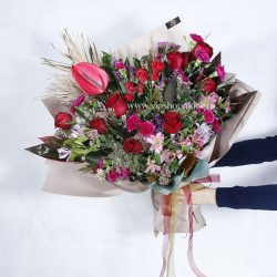 دسته گل فانتزی- گلفروشی آنلاین VIP Shop