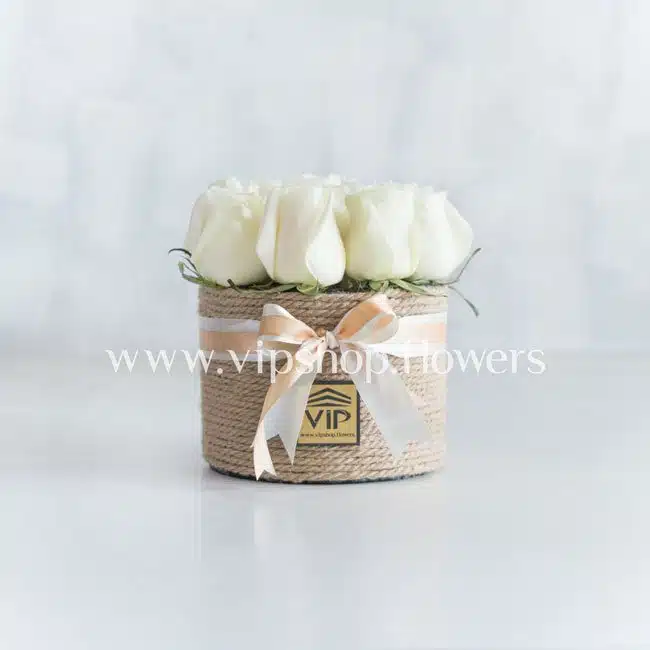 جعبه گل نمدی رز شماره 11