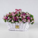 سبد گل آلسترومریا (3)