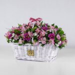 سبد گل آلسترومریا (4)