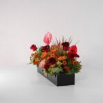 باکس گل رز آنتوریوم لاکچری (8) - VIP Shop