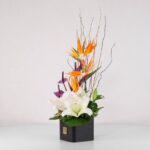 جعبه گل فانتزی استرلیتزیا (7) - VIP Shop