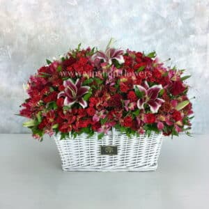 سبد گل K079- گلفروشی آنلاین VIP Shop