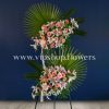 تاج گل دو طبقه تبریک