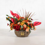 سبد گل K088 آنتوریوم داوودی- گلفروشی آنلاین VIPShop