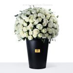 جعبه گل رز داوودی لیسینتوس-جعبه گل شماره 91