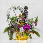 جعبه گل کریسمس شماره 6