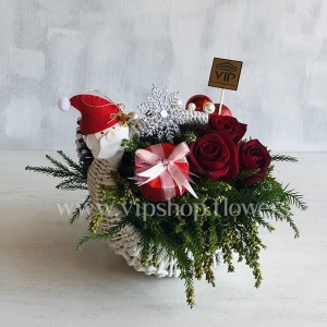 سبد گل کریسمس شماره 1