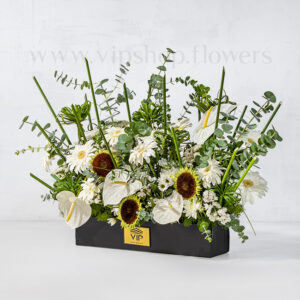 باکس گل ترحیم برای همدردی مناسب است.