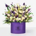 باکس گل دو طیقه لاکچری رز مینیاتوری-جعبه گل شماره 96-گلفروشی آنلاین VIP Shop