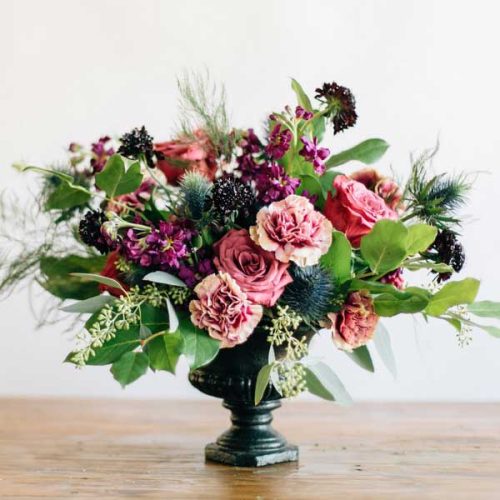 گلدان گل مصنوعی لاکچری- گلفروشی آنلاین VIP Shop