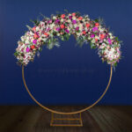 آرک گل دایره ای با دیزاین لوکس و لاکچری