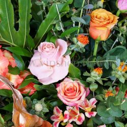 گل های روشن و بهاری در این باکس درخشنده است.