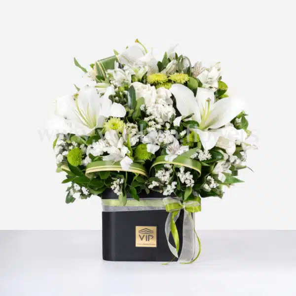 جعبه گل شماره 110- گلفروشی آنلاین VIP Shop
