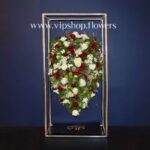 تاج گل معلق شماره 1- گلفروشی آنلاین VIP Shop