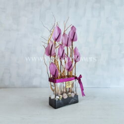 جعبه گل شماره 109- گلفروشی آنلاین VIP Shop