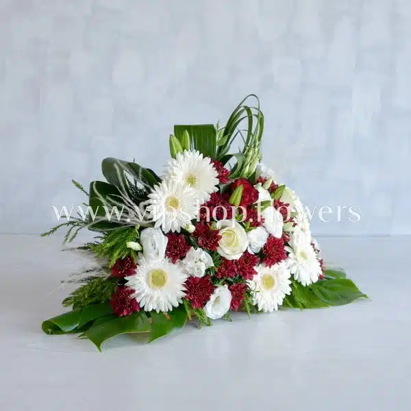 گل شمع دار گرد رومیزی