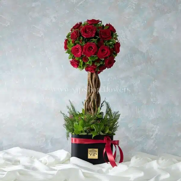 جعبه گل شماره 115- گلفروشی آنلاین VIP Shop