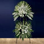 تاج گل دو طبقه ترحیم