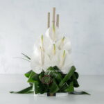 جعبه گل رومیزی آنتوریوم- گلفروشی آنلاین VIP Shop