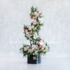 باکس گل سه طبقه رز ارکیده بهترین هدیه است.