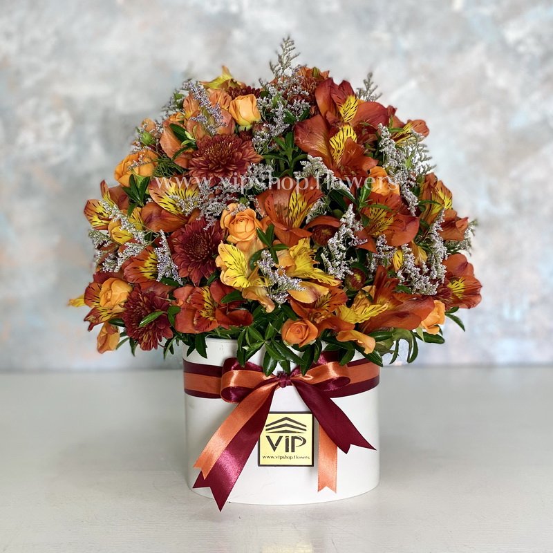 گل قرمز نارنجی- گلفروشی آنلاین VIP Shop
