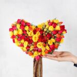 گل رز قلب درختی - باکس گل رز مینیاتوری