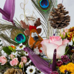 باکس گل سفید کریسمس بسیار خاص است.