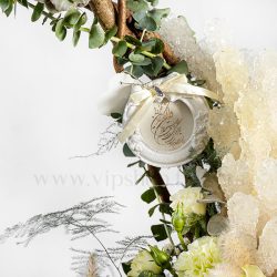 باکس گل روز عقد همراه گل های زیبا