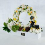 جعبه گل ترحیم داوودی و میخک- گلفروشی آنلاین VIP Shop