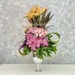 جام گل رز اورینتال و استرلیتزیا- گلفروشی آنلاین VIP Shop