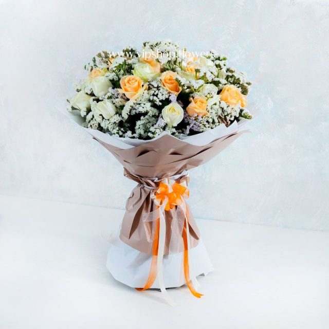با خرید دسته گل برای کنسرت در این مکان میدرخشید.