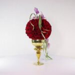 جام گل پایه دار رز قرمز (29) - VIP Shop