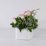 باکس سفید رز آنتوریوم (12)