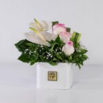 باکس سفید رز آنتوریوم (2)