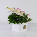 باکس سفید رز آنتوریوم (32)