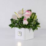 باکس سفید رز آنتوریوم (5)