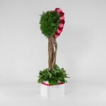 جعبه گل قلبی قرمز صورتی (25) - VIP Shop