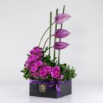 جعبه گل آنتوریوم ارکیده(04)