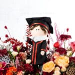 جعبه گل رنگارنگ رز صندوقچه ای - گلفروشی آنلاین VIP Shop