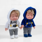 عروسک های نوزاد باکس گل گهواره نوزاد، در رنگ های مختلف هستند.