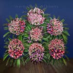 تاج گل شیک و متفاوت طرح قلب - گلفروشی آنلاین VIP Shop