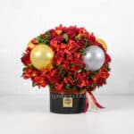 باکس گل کادویی رز داوودی - گلفروشی آنلاین VIP Shop