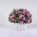 سبد گل رنگارنگ لیسیانتوس (29)