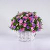 سبد گل رنگارنگ لیسیانتوس (31)