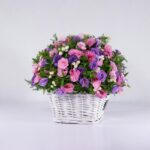 سبد گل رنگارنگ لیسیانتوس (31)