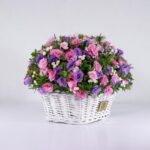 سبد گل رنگارنگ لیسیانتوس (33)